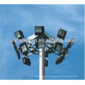 polygonal high mast lighting pole for street, road and square application